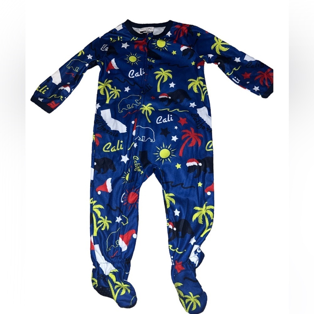 Infant Cali Christmas‎ pjs